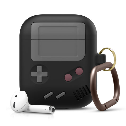 Funda Silicona AirPods Pro Diseño Retro Consola Clásica con Llavero