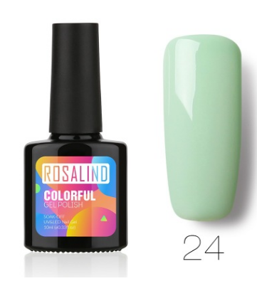 Gel UV para Uñas ROSALIND Color Sólido - Tratamiento Profesional Salón 10ml - Image 18