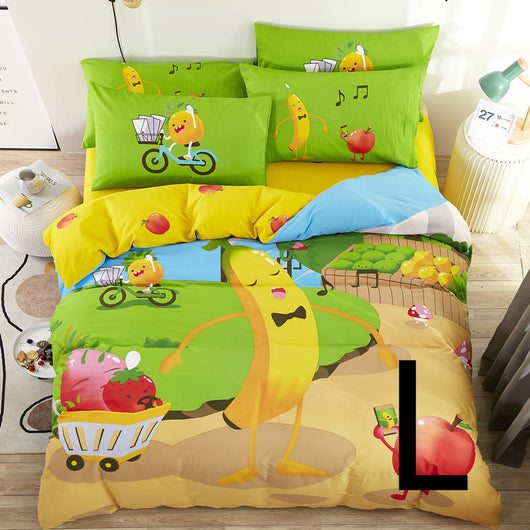 Juego de Sábanas Infantiles con Diseño de Dibujos Animados - Image 21