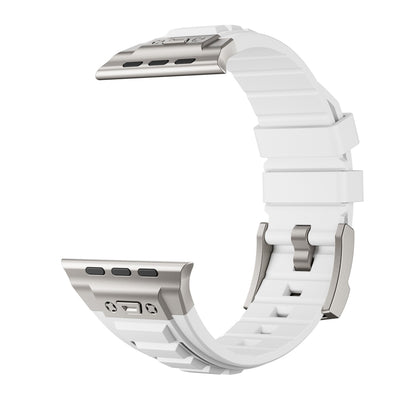 Correa Elástica de Silicona con Hebilla Metálica Plegable para iWatch 1-9 - Image 32