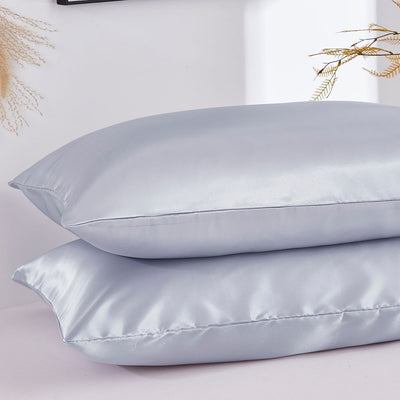 Funda de Almohada de Seda Doble