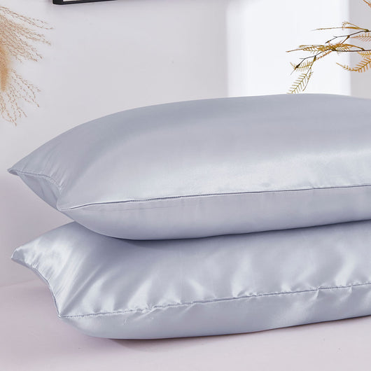 Funda de Almohada de Seda Doble