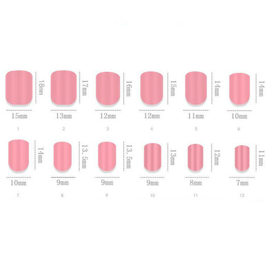 Uñas Postizas Removibles - Set de 24 Piezas Autoadhesivas - Image 4