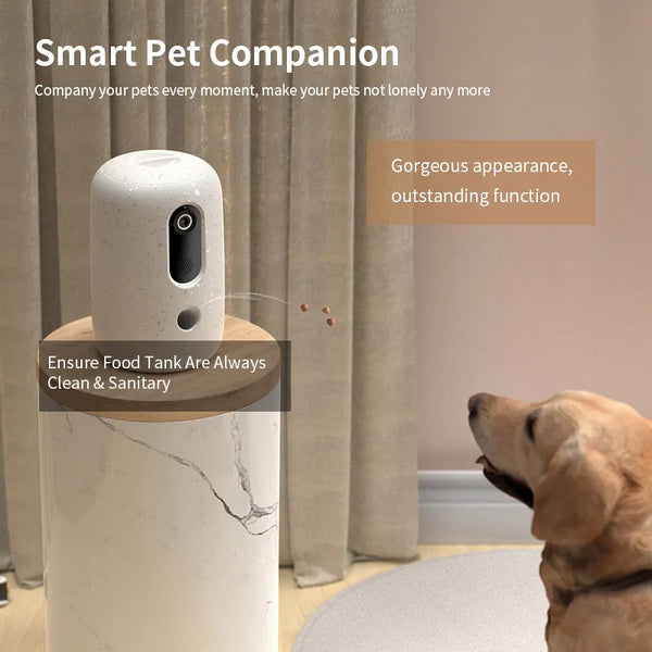Comedero Automático Inteligente para Mascotas con Dosificación Precisa
