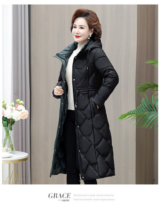 Abrigo de Algodón Grueso Cálido Talla Grande Holgado para Invierno - Image 30