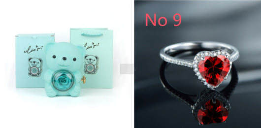 Anillo de Plata S925 Diamante Amor para Mujer Estilo Europeo y Americano - Image 5