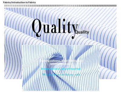 Camisa de Algodón Manga Larga para Hombre - Estilo Empresarial - Image 10