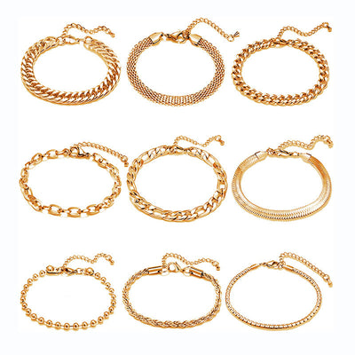 Pulsera de Acero Titanio Minimalista para Hombre - Diseño Retro Artístico - Image 10
