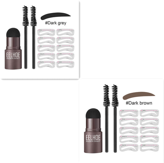 Set de Moldes para Cejas con Polvo de Maquillaje - Image 13