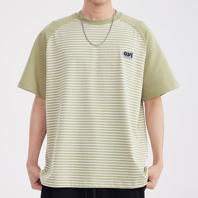 Playera de Rayas con Combinación de Colores para Hombre - Image 2