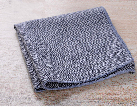 Pañuelo Cuadrado de Lana para Hombre - Blanco Casual - Image 15