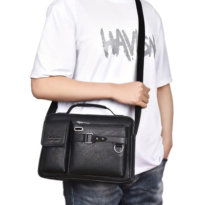 Bolsa Crossbody Commuter Premium para Hombre - Estilo Casual - Image 19