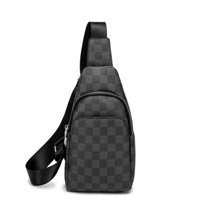 Bolsa Bandolera Cuadros para Hombre - Mochila de Pecho y Maletín - Image 10