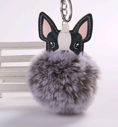 Llavero Pelota de Plumas PU para Mascotas - Accesorio Adorable - Image 19