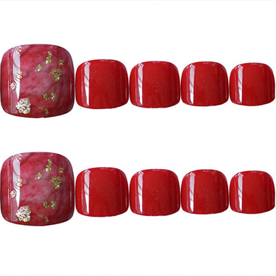 Caja de 24 Uñas Postizas Diseñadas Premium - Image 7