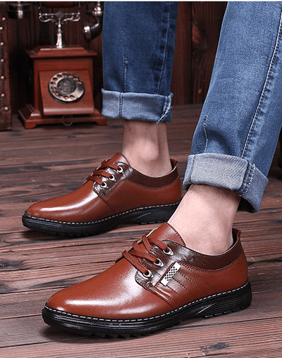 Zapatos de Negocios Casuales para Hombre - Estilo Clásico Británico - Image 11