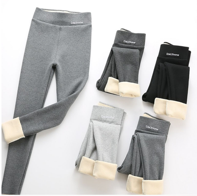 Pantalones Térmicos Talla Grande Cintura Alta Elásticos para Mujer - Image 22