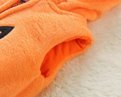 Sudadera con Capucha de Algodón Diseño Calabaza Adorable - Image 4