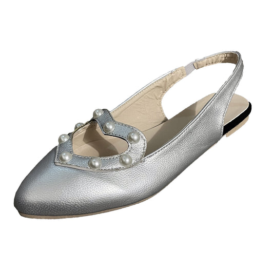 Zapatos Planos Elegantes para Mujer con Punta Afilada y Detalles de Cristal - Image 5