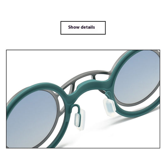 Clip Adaptador de Gafas de Marco Circular Perfecto - Image 8