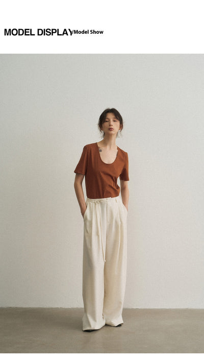Pantalones Anchos Cómodos sin Cintura Ajustable Antiojeras - Image 17