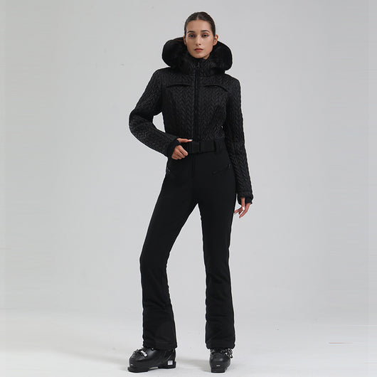Traje de Esquí Térmico Impermeable para Mujer - Protección Total en Montaña - Image 6