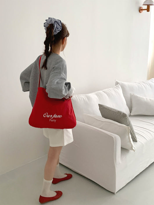 Bolsa Mensajero de Lona a Rayas con Doble Uso y Gran Capacidad - Image 15