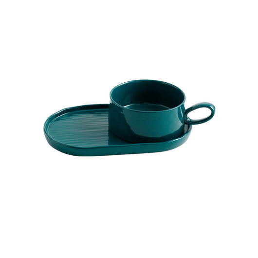 Juego de Platos y Tazas para Desayuno con Asa - Vajilla Creativa para el Hogar - Image 3