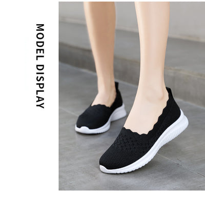Zapatos Deportivos Tejidos Voladores Talla Grande para Mujer - Image 34