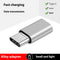 Adaptador Convertidor de Iluminación Micro USB a USB-C para Móviles