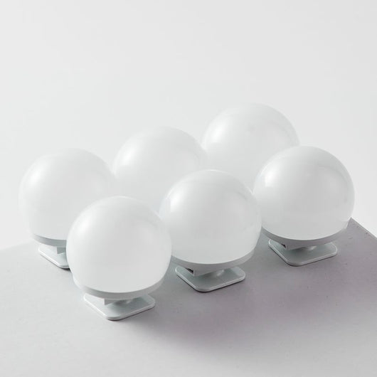 Espejo de Maquillaje LED con Luz Hollywood USB - Iluminación Tricolor Ajustable - Image 6