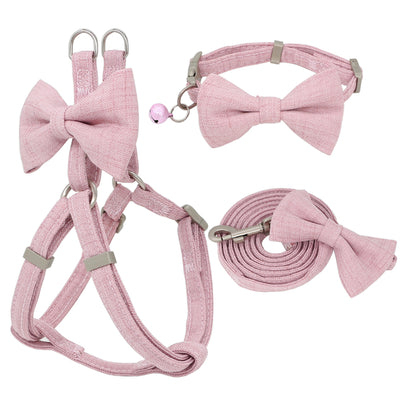 Arnés para Perro Ajustable con Correa y Collar - Diseño Suave y Adorable - Image 8