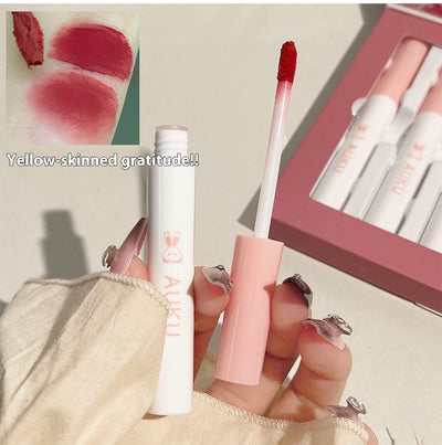 Set de 6 Labiales Mate Velvetado Blanco - Acabado Profesional para Fiestas - Image 3