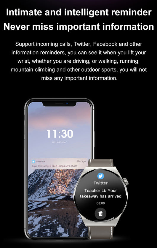 Reloj Inteligente Bluetooth con Llamadas para Hombres - Image 18