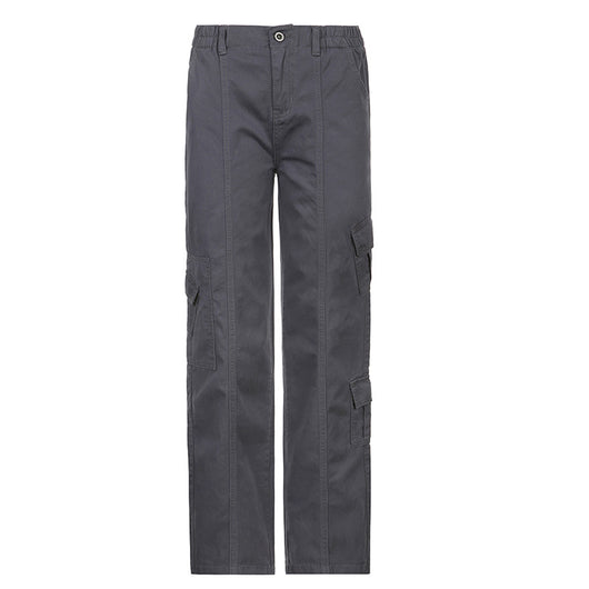 Jeans de Moda Otoño Invierno con Múltiples Bolsillos Estilo Urbano - Image 9