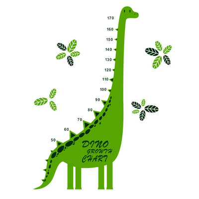 Pegatinas Medidoras de Dinosaurio para Pared - Decoración Infantil Pintada a Mano - Image 2