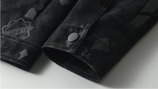 Chaqueta de Cuero para Hombre Primavera Otoño Diseño Clásico - Image 16
