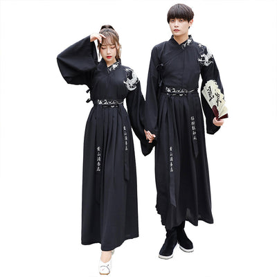 Set de Pareja Hanfu Estilo Antiguo - Conjunto Estudiante Tradicional