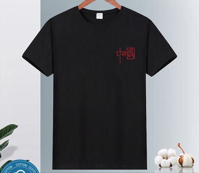 Camiseta de Algodón Puro para Parejas - Ajuste Slim Talla Grande - Image 23