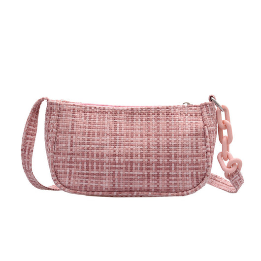 Bolso Baguette Bandolera de Un Hombro - Portátil y Elegante - Image 5