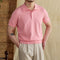 Polo Casual Ejecutivo en Algodón y Lino Transpirable