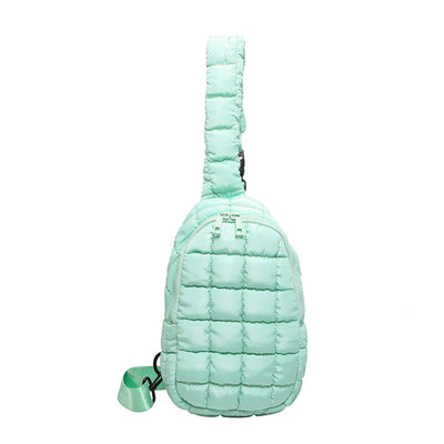 Bolsa Crossbody Acolchada Diamante para Mujer - Diseño Plisado Cloud - Image 12