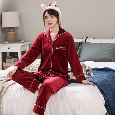 Pijama de Pareja Reversible en Terciopelo Doble Cara - Image 13