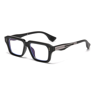 Gafas de Marco Cuadrado Beige Estilo Europeo - Reloj de Tendencia Chic - Image 13