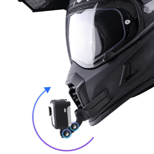 Casco de Motocicleta con Soporte Integrado para Cámara de Barbilla - Image 16