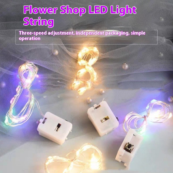 Cadena de Luces LED con Cable de Cobre - Ajuste de 3 Intensidades