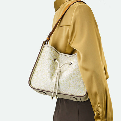 Bolso de Cuero Genuino Estilo Minimalista Lujo - Gran Capacidad - Image 5