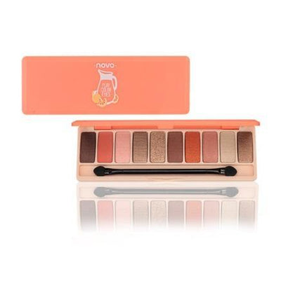 Paleta de Sombras Mate NOVO 10 Colores para la Familia