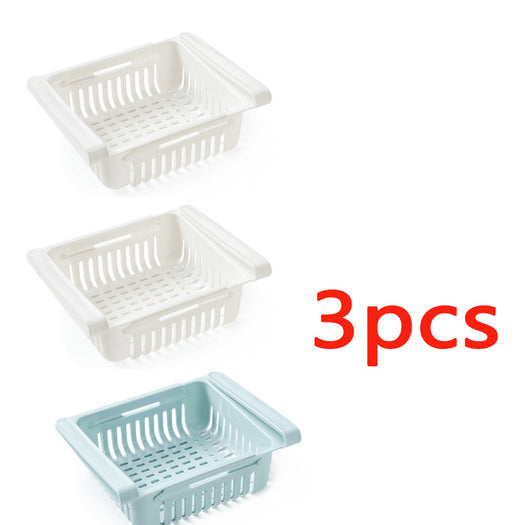 Cesta Organizadora de Refrigerador Extensible Multiuso para Cocina - Image 8