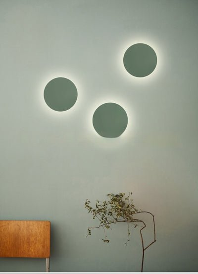 Lámpara de Pared Circular Minimalista para Sala y Dormitorio - Image 20